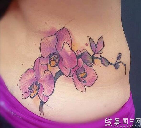 花蕊纹身图片欣赏，最适合女生的八种花蕊纹身